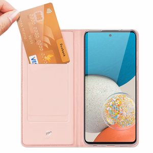 Dux Ducis Skin Pro Holster Cover Samsung Galaxy A73 jaoks roosa