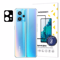 Wozinsky täiskaamera klaas 9H täiskaamera karastatud klaas Realme 9 Pro jaoks