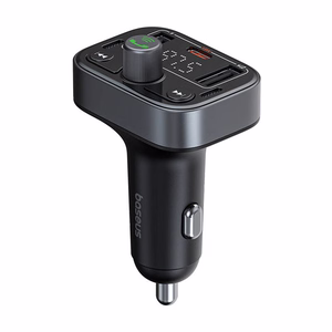 FM-передатчик Baseus S-09 Pro, Bluetooth (черный)