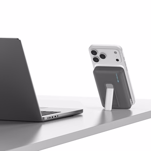 Cuktech WPB100 akupank 10 000 mAh, Qi2, 30 W, magnetkinnituse ja toega – must