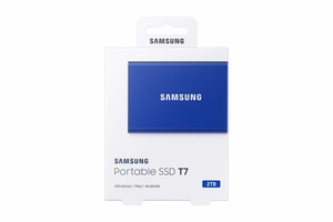 Samsung Portable SSD T7 2 TB USB Type-C 3.2 Gen 2 (3.1 Gen 2) sinine