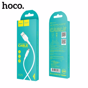 USB kaabel Hoco X25 microUSB 1.0m valge