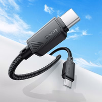 Kaabel USB C to USB C Hoco 3A 60W 1 m X113 must