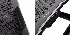 Laptop Cooling Pad HISMART koos 5 Adjustment Positions