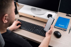 Savio KB-02 klaviatuur kodu/kontor USB QWERTY must