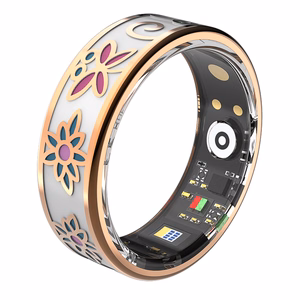 Forever Smartring Botanical SR-101 roosa kuld suurus 8