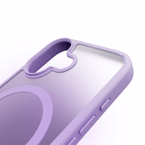 Puro Gradient TPU MagSafe Compatible Ümbris jaoks iPhone 17 - Roosa