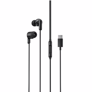 XO EP84 juhtmega kõrvaklapid USB-C-liidesega, mustad