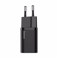 Baseus Super Si 1C fast laadija USB Type C 30W Power Delivery Quick Charge must (CCSUP-J01)