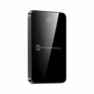 Powerbank compatible with MagSafe Forcell F-Energy SuperSlim F5K8 QC4.0 PD3.0 15W 5000 mAh must