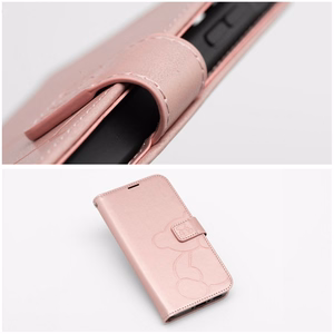 MEZZO Book ümbris jaoks SAMSUNG A56 5G teddy bear rose kuldne