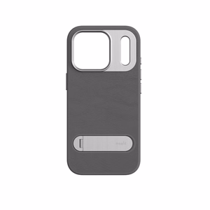 Moshi Kameleon MagSafe ümbris seadmele iPhone 17 Pro, tugijala funktsiooniga, Midnight Gray värvitoonis