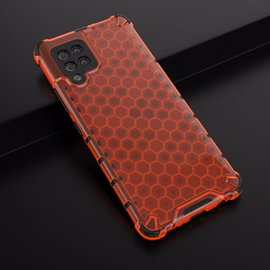 Honeycomb Case soomuskaitse TPU kaitsekattega Samsung Galaxy A42 5G punane