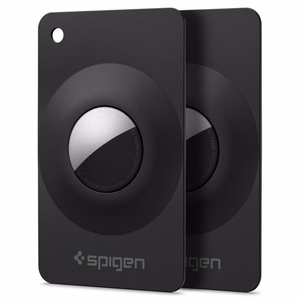 Чехлы Spigen AirFit 2 для Apple AirTag 1/2, 2 шт. — чёрные