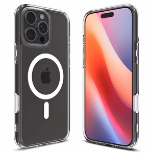 Spigen Чехол Ultra Hybrid "T" Mag совместимый с MagSafe для iPhone 16 Pro белый