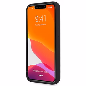 BMW Silicone Signature Case for iPhone 13 mini - Black