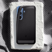 SPIGEN ümbris RUGGED ARMOR MAG compatible with MagSafe jaoks SAMSUNG S25 matte must