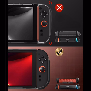 Supcase Unicorn Beetle Pro Ümbris jaoks Nintendo Switch 2 - Punane and Must