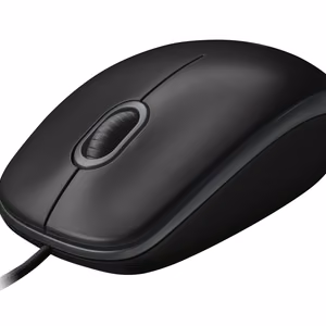 Logitech B100 Оптическая мышь USB чёрная OEM