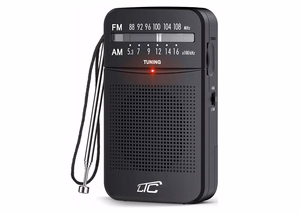 LTC portable pocket radio LEGA, AM/FM, mini jack, must