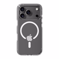 Rock Crystal Shield Series Magnetic Ümbris jaoks Iphone 17 Pro Max läbipaistev