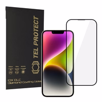 Karastatud klaas Tel Protect 10X HD DLC Diamond Coating for Iphone 16E/14/13 Pro/13 (envelope)