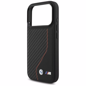 BMW M Carbon Line & Logo MagSafe Ümbris jaoks iPhone 17 Pro - Punane