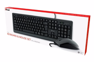 Trust Primo klaviatuur USB QWERTY US English must