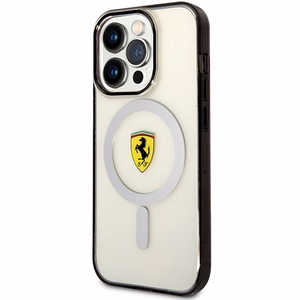 Ferrari FEHMP14XURKT iPhone 14 Pro Max 6.7" läbipaistev/läbipaistev hardcase Outline Magsafe