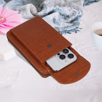 Knitted kott jaoks phone GCW12 pruun