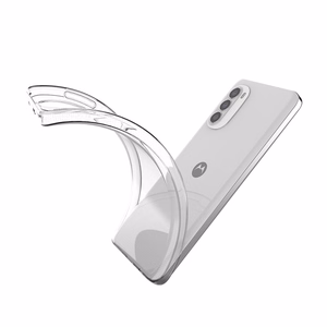 Ultra Clear 0.5mm чехол для Motorola Moto G82 5G / Moto G52 тонкая накладка прозрачный