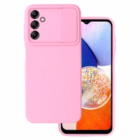 Camshield Soft jaoks Samsung Galaxy A14 4G/5G Light roosa