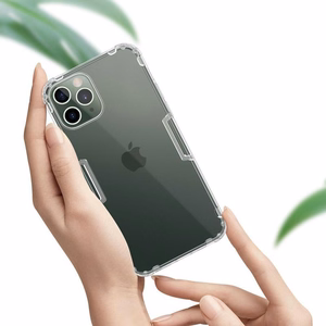Nillkin Nature TPU ümbris seadmele Apple iPhone 12 Pro Max, tumeroheline