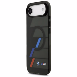 BMW M IML Metal Buttons Tricolor Lines MagSafe Ümbris jaoks iPhone Air - must