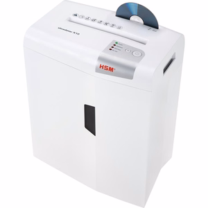 HSM shredstar S10 – paberipurustaja, ribapurustusega ja eraldi CD-lõikuriga, 6 mm (1042121)