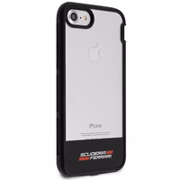 Ferrari Racing Shield Ümbris jaoks iPhone 7 / 8 / SE 2020 / SE 2022 - Semi-läbipaistev