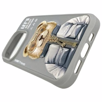 Nimmy Cool&Cute 2.0 Bear Ümbris jaoks iPhone 15 Pro Max - Hall