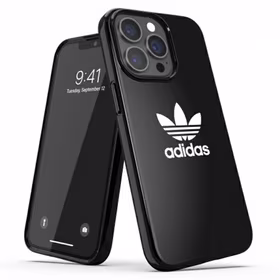 Adidas OR SnapCase Trefoil ümbris iPhone 13 Pro Max'ile - must