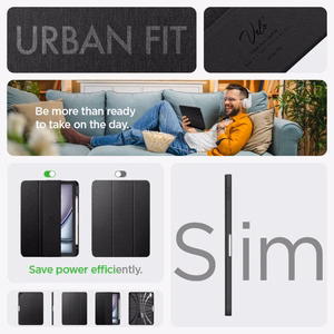 Spigen Urban Fit Ümbris jaoks iPad Air 10.9'' 4/5 2020-2022 / 11.6'' 2024 - must