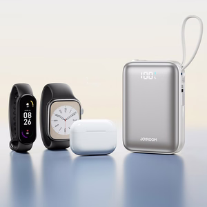 Joyroom JR-PBF29 20000mAh 22.5W powerbank koos kahekordse kaabliga valge
