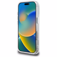 Karl Lagerfeld IML Aquarelle Karl & Choupette & Logo iPhone 16 Pro Ümbris - valge