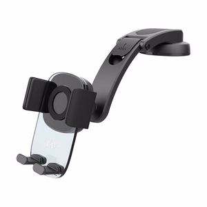 Car hoidja for mobile phone with windshield and dashboard mount sinine STAR Long Neck Crystal must