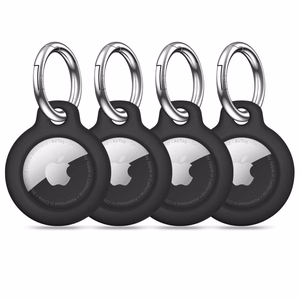 Tech-Protect Rough 4-pack case for Apple AirTag 1 / 2 - black