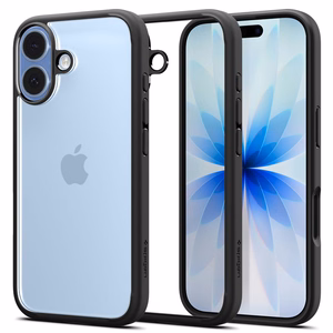 Spigen Ultra Hybrid Чехол для iPhone 17 матовый чёрный