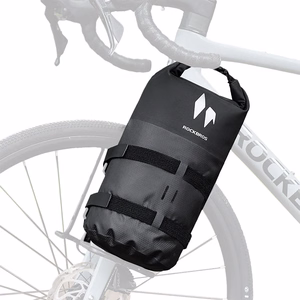 Rockbros AS-156 7l Fork Bag Waterproof Pannier - Black