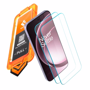 Spigen Glas.tR AlignMaster Slim karastatud klaas, 2 tk, OnePlus 15