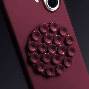 Silikoon Stick ümbris for iPhone 17 6,3" kastanpruun