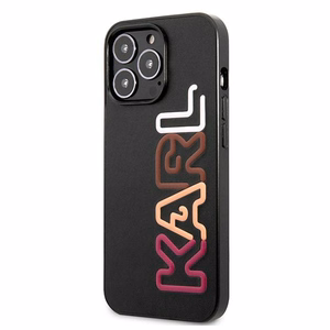 Karl Lagerfeld Multipink Brand чехол для iPhone 13 Pro / iPhone 13 - чёрный