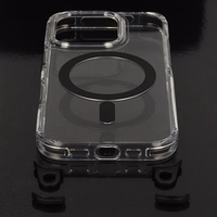 Tel Protect Strap Clear Ümbris jaoks Iphone 15 Pro must