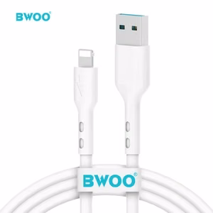 BWOO Cable USB - Lightning 1m 3A Valge X172L